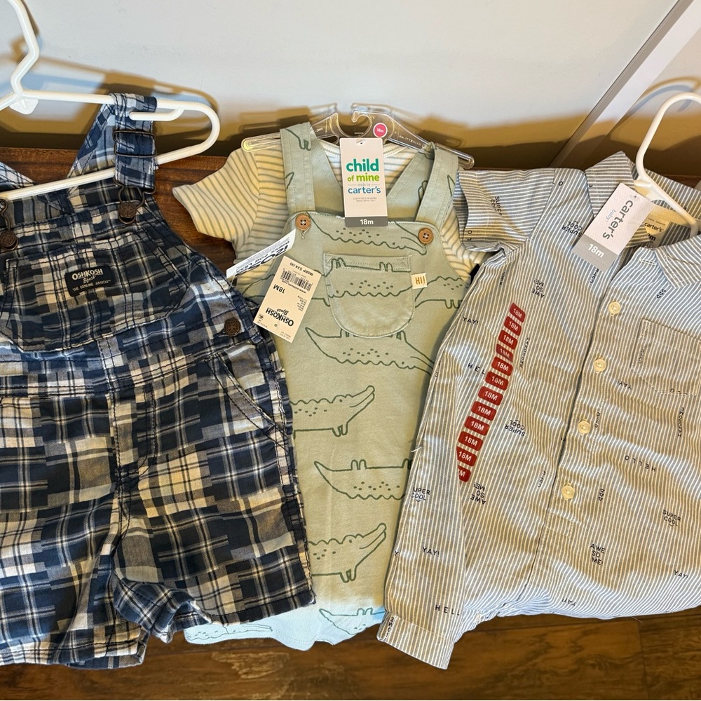 Carter's & Oshkosh 18M Boys Bundle